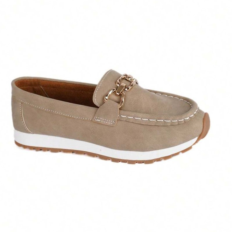 Mocassins pour femmes, style britannique confortables