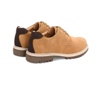 Chaussures Classiques à Lacets Beige pour Homme