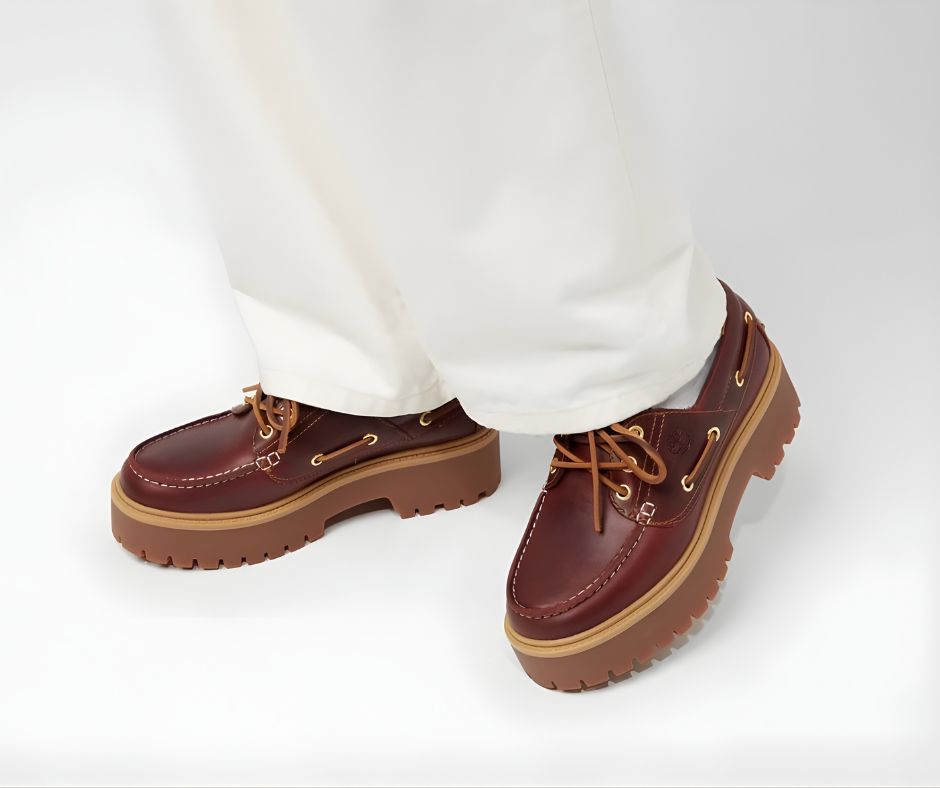 Chaussure bateau femme classique à 3 œillets Grona