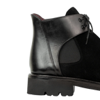 Brayen Boots pour Hommes Noir en Daim