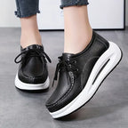 Baskets Mi-Hautes Minimalistes pour Femmes