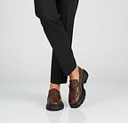 Mocassins en cuir pour femmes : Audrey